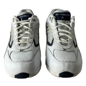 New Balance 556 Walking Shoes White Leather Mesh Wide 2E Womens 11